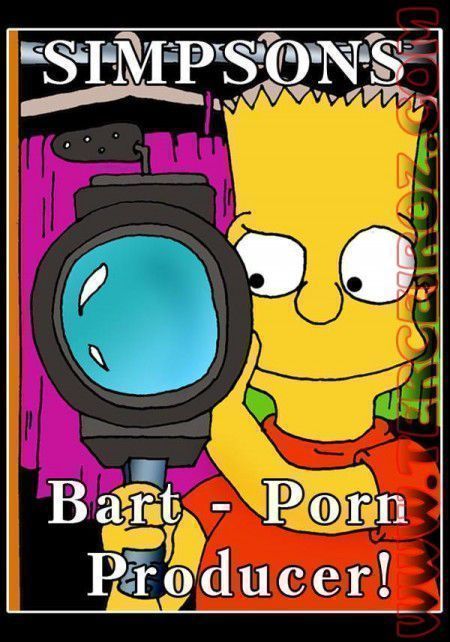Quadrinho Pornô Bart grava filme pornô