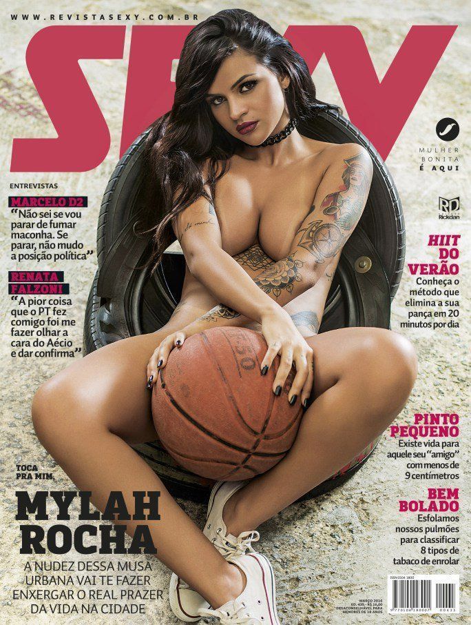 Mylah Rocha novinha gostosa pelada na revista sexy